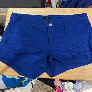 Blue HM shorts Us 8